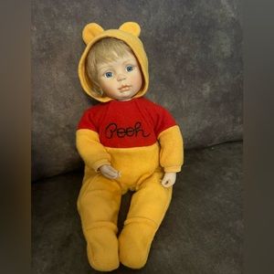 Disney Winnie the Pooh Porcelain doll